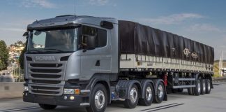 Dia a dia no trecho – cavalo mecânico com quarto eixo 8×2 caminhão com quarto eixo 8x2