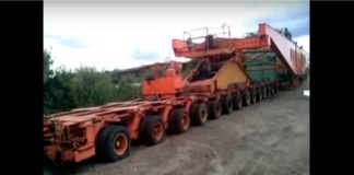 Carga especial na BR 040