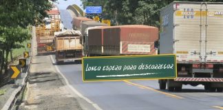 Longa espera para descarregar