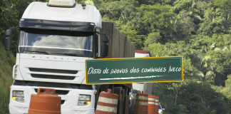 Pista de provas dos caminhões Iveco
