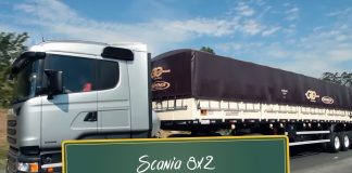 Lançamento caminhão Scania 8×2 Scania 8x2.