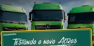 Testando o novo Actros