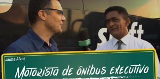 Motorista de ônibus executivo