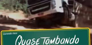 Correndo risco: Quase tombando