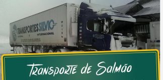 Transporte de salmão