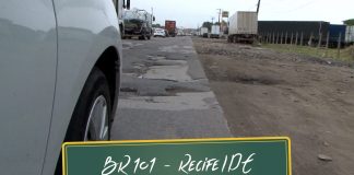 Situação da BR 101 em Recife/PE BR 101 em Recife/PE