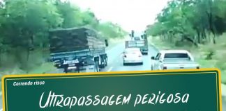 Ultrapassagem perigosa