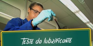 Teste do lubrificante