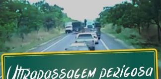 Ultrapassagem perigosa – Correndo Risco Ultrapassagem perigosa