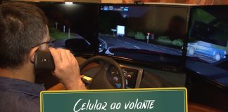 Celular ao volante