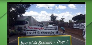 Nova Lei do descanso – parte 2 – dirigir em duplas Nova lei do descanso parte 2