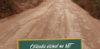 Estrada vicinal no Mato Grosso Estrada vicinal no Mato Grosso