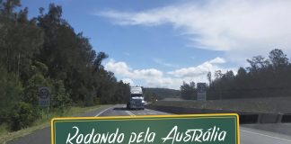 Rodando pelas estradas da Austrália Rodando pelas estradas da Austrália
