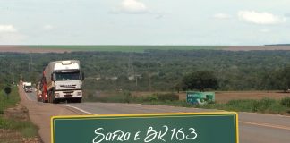Safra 2017 e más condições da rodovia BR 163 Safra 2017 e más condições da rodovia BR 163