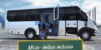 Micro-ônibus inclusivo da Iveco Bus Micro-ônibus inclusivo da Iveco Bus
