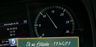 Sinal verde para o conta-giros e festa no trecho Conta-giros e festa no trecho