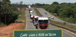 Economia no conta-giros e festa no trecho Economia no conta-giros e festa no trecho