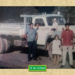 Foto enviada por Sirlei: “Estes são meu sogro Sr Henrique e o cunhado dele Tio Zé. Meu sogro trabalhava puxando lenha.”