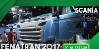 Scania na Fenatran 2017 – se economiza no diesel, economiza na mensalidade Scania na Fenatran 2017 - se economiza no diesel, economiza na mensalidade