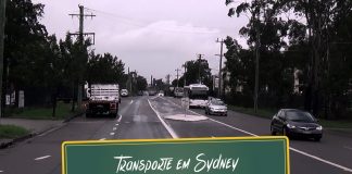 Transporte urbano de cargas em Sydney na Austrália Transporte urbano de cargas em Sydney na Austrália