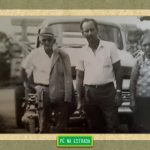Foto enviada por Rafael de Deus Rosa: “Esse é meu pai e meu avô em 1973, com seu Chevrolet.”