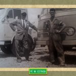 Foto enviada por Waldomiro Garbosa :  meu pai Waldomiro e meu avô Bruno no início de producão do Mercedes-Brnz  LP 32, no começo dos anos 1960.”