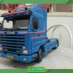 Foto enviada por Victor Hugo Guidoni: “Trucão publique, por favor,  a foto dessa miniatura, é um Scania 143 500 Streamline, modelo Italeri.”