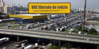 VUCs liberados do rodízio em São Paulo/SP VUCs liberados do rodízio em São Paulo/SP