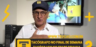 Trocar disco do tacógrafo de caminhão parado, precisa? tacografo