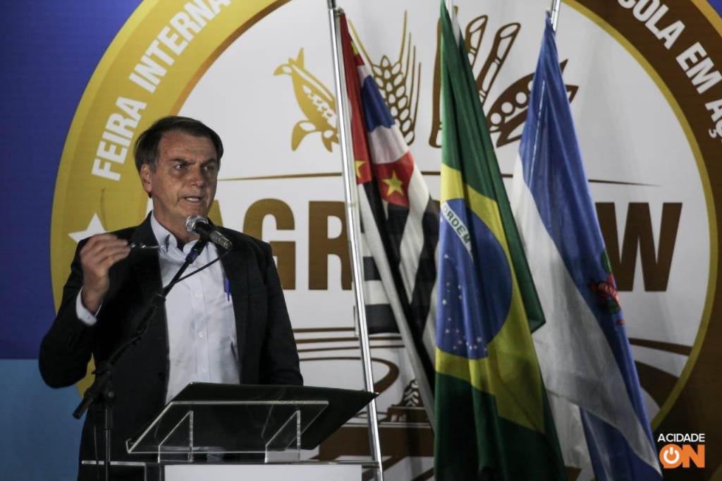 Bolsonaro no evento 26° edição do Agrishow em Ribeirão Preto