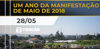 Um ano da manifestação de maio de 2018
