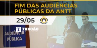 Fim das audiências públicas da ANTT Fim das audiências públicas da ANTT