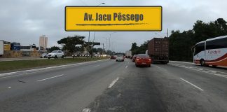 Situação da Av. Jacu Pêssego