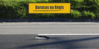 Buracos na Régis Bittencourt Buracos na Régis Bittencourt