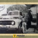 Foto enviada por Rodrigo Todero: “Meu avô com seu caminhão. “