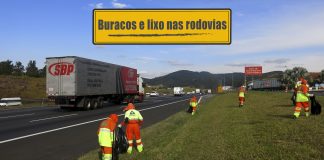 Buracos no Rodoanel e lixo nas rodovias Buracos no Rodoanel e lixo nas rodovias