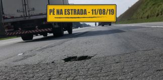 Pavimento sem manutenção e usuários das rodovias sem educação Pavimento sem manutenção e usuários das rodovias sem educação