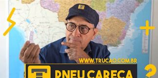 Pneu careca mas com desenho, dá multa? pneu careca