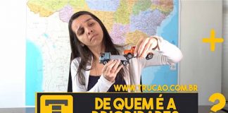 Na rotatória, no cruzamento, você conhece as regras de prioridade? prioridade