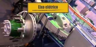 Eixo de tração elétrica Eixo elétrico