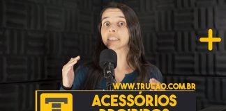 Quais acessórios eu não posso ter no caminhão?