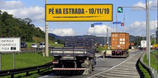 Frota protegida e carga dentro do peso Gerenciamento de risco e tolerância no excesso de peso