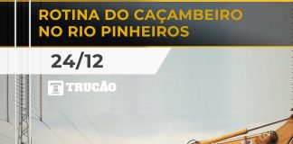 Rotina do caçambeiro no Rio Pinheiros