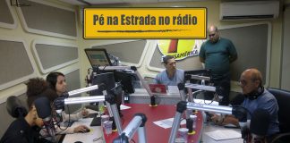 Pé na Estrada na rádio Transamérica FM Pé na Estrada na rádio Transamérica FM
