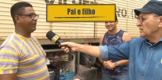 Pai e filho no trecho Pai e filho no trecho