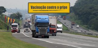 Vacinação contra a gripe para caminhoneiros vacinação contra gripe para caminhoneiros