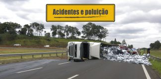 Diminuição de acidentes e poluição Diminuição de acidentes e poluição