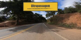 Ultrapassagem em local proibido Ultrapassagem em local proibido