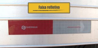 Faixas refletivas Faixas refletivas