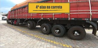 4º eixo na carreta 4º eixo na carreta